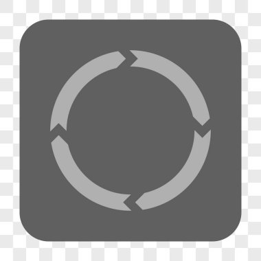 Döndürme yuvarlak kare düğme