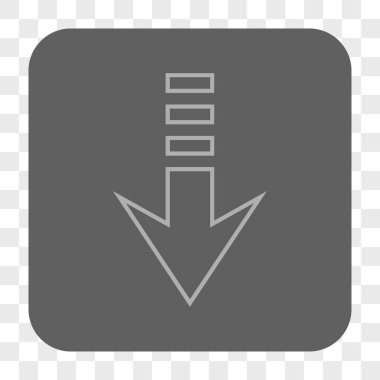 Yuvarlatılmış Kare düğmesini basılı göndermek