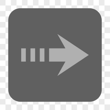 Sağ yuvarlak kare düğme göndermek