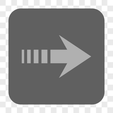 Sağ yuvarlak kare düğme göndermek