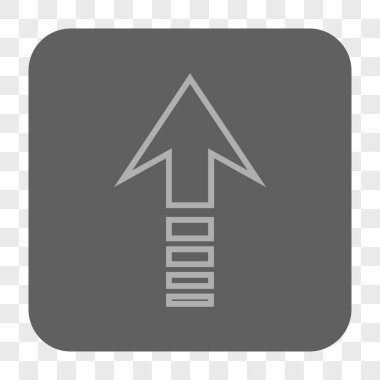 Yuvarlatılmış Kare düğmesini yukarı gönder