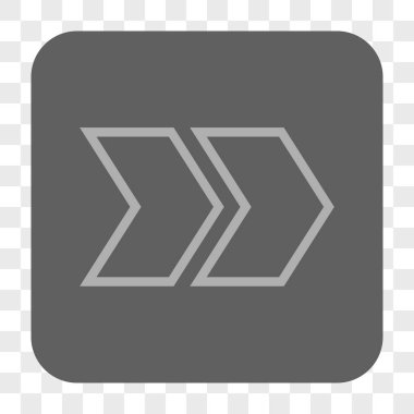 Şu yuvarlak üst karakter kare düğme