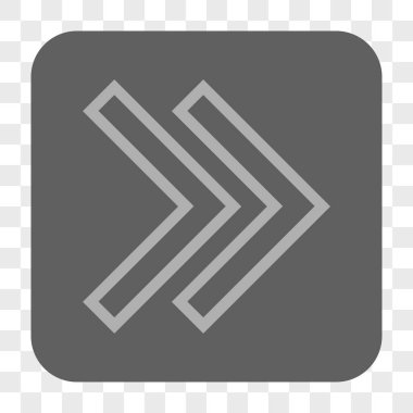 Şu yuvarlak üst karakter kare düğme