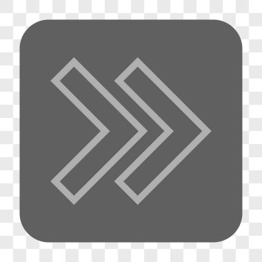 Şu yuvarlak üst karakter kare düğme