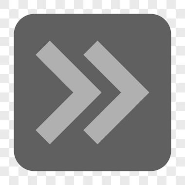 Şu yuvarlak üst karakter kare düğme