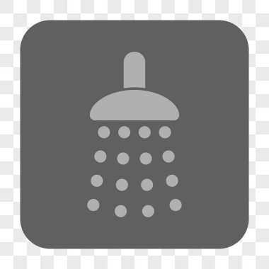 Duş yuvarlak kare düğme