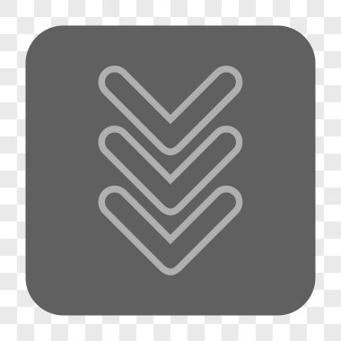 İşaretçiyi yuvarlatılmış kare düğmesini basılı üçlü