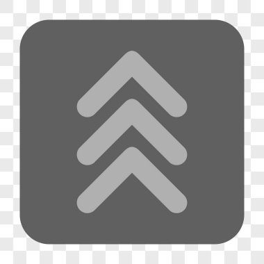 Yuvarlatılmış Kare düğmesini yukarı çift ok ucu