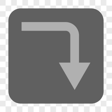 Yuvarlatılmış Kare düğmesini basılı açmak