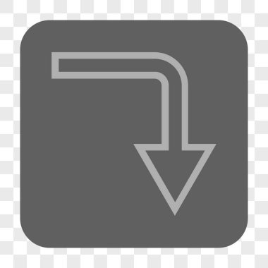 Yuvarlatılmış Kare düğmesini basılı açmak