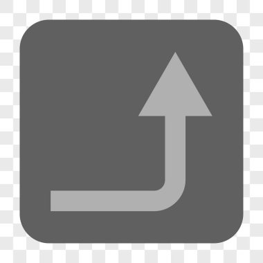 İleriye doğru yuvarlatılmış kare düğmesini kapatma