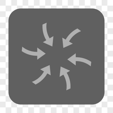 Oklar yuvarlak kare düğme burgu