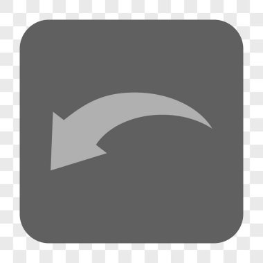 Yuvarlatılmış Kare düğme geri al