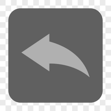 Yuvarlatılmış Kare düğme geri al