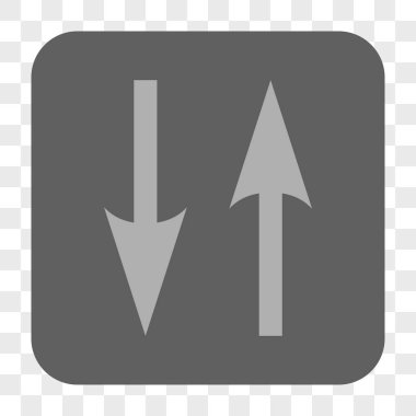 Dikey Exchange okları yuvarlak kare düğme