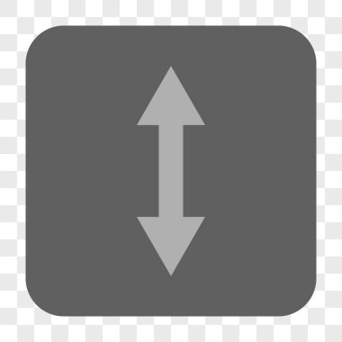 Dikey Çevir yuvarlak kare düğme