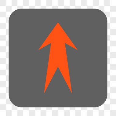 Yuvarlatılmış Kare düğmesini yukarı ok