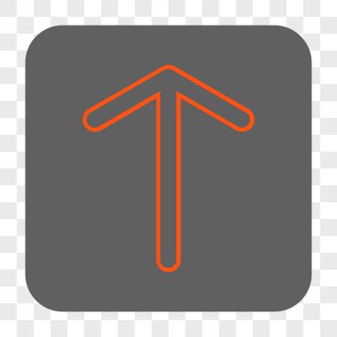 Yuvarlatılmış Kare düğmesini yukarı ok