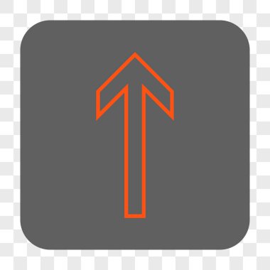 Yuvarlatılmış Kare düğmesini yukarı ok