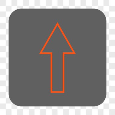 Yuvarlatılmış Kare düğmesini yukarı ok