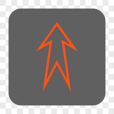 Yuvarlatılmış Kare düğmesini yukarı ok