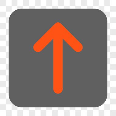 Yuvarlatılmış Kare düğmesini yukarı ok