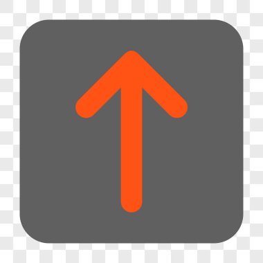 Yuvarlatılmış Kare düğmesini yukarı ok