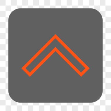 Yuvarlatılmış Kare düğmesini yukarı ok ucu