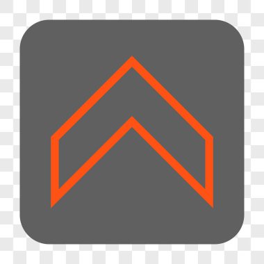 Yuvarlatılmış Kare düğmesini yukarı ok ucu