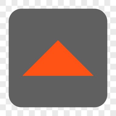 Yuvarlatılmış Kare düğmesini yukarı ok ucu