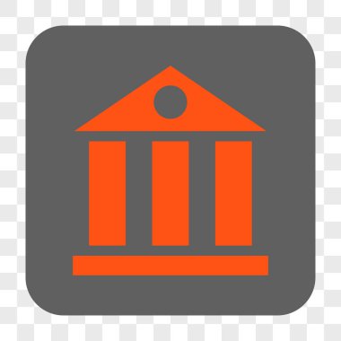 Banka Binası yuvarlak kare düğme