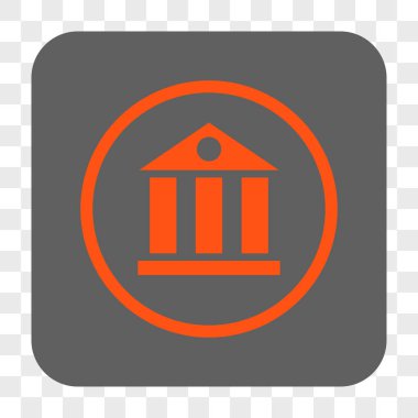 Banka Binası yuvarlak kare düğme