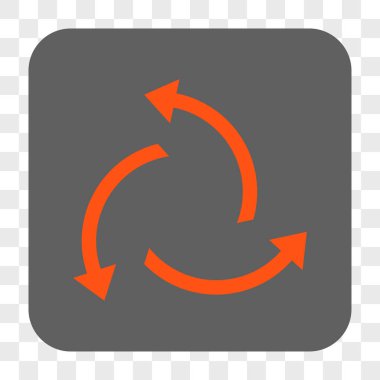 Santrifüj okları yuvarlak kare düğme