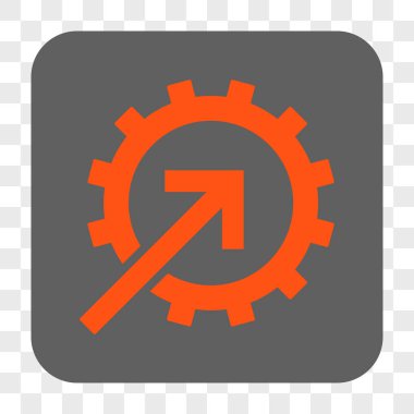 COG Tümleştirme yuvarlak kare düğme