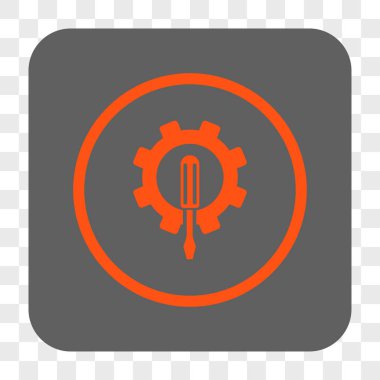 Mühendislik yuvarlak kare düğme