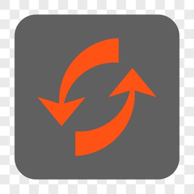 Exchange okları yuvarlak kare düğme