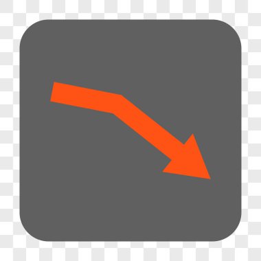 Trend yuvarlak kare düğme başarısız