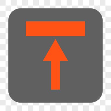 Top yuvarlak kare düğme hareket