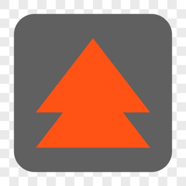 Yuvarlatılmış Kare düğmesini yukarı taşımak