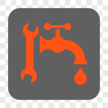 Sıhhi tesisat yuvarlak kare düğme