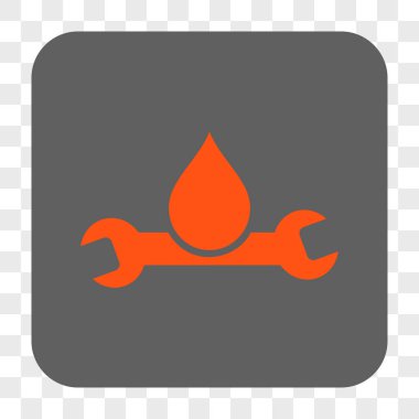 Sıhhi tesisat yuvarlak kare düğme