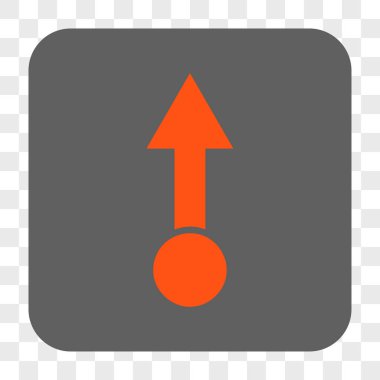 Yuvarlatılmış Kare düğmesini yukarı çekin