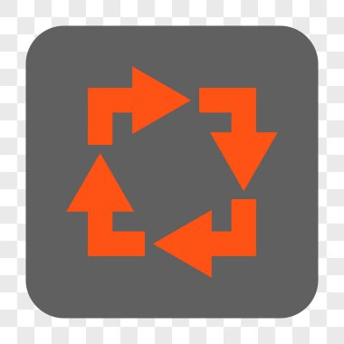 Geri Dönüşümlü Kare Düğmesi