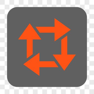 Geri Dönüşümlü Kare Düğmesi