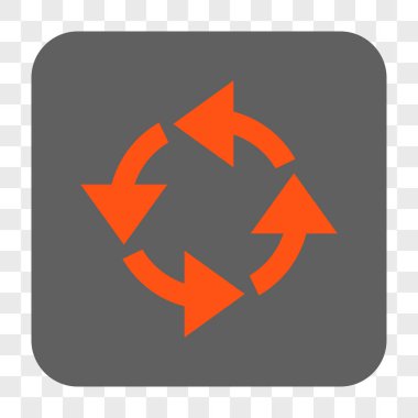 Geri Dönüşümlü Kare Düğmesi