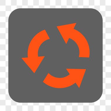 Geri Dönüşümlü Kare Düğmesi