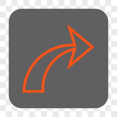 Yuvarlatılmış Kare düğme Yinele