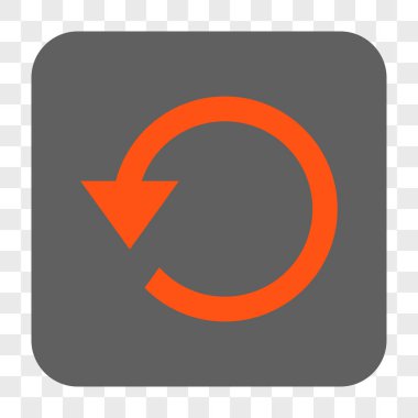 Döndürme Ccw yuvarlak kare düğme