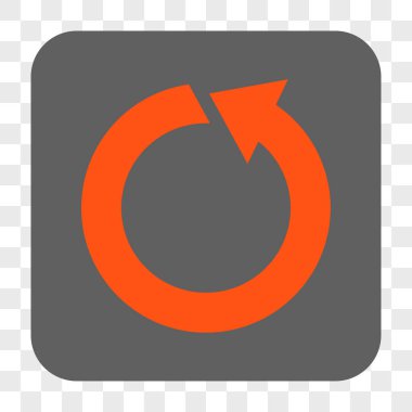 Döndürme Ccw yuvarlak kare düğme