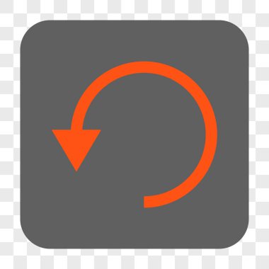 Döndürme Ccw yuvarlak kare düğme